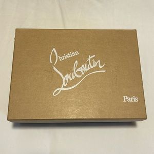 Black Christian Louboutin size 38.